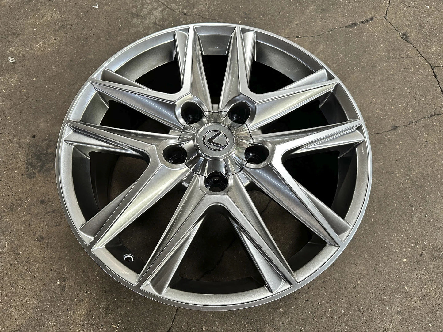 20x8.5" LEXUS LX Hyper Black Wheels (5x150) Fits TOYOTA Cygnus Sequoia Tundra