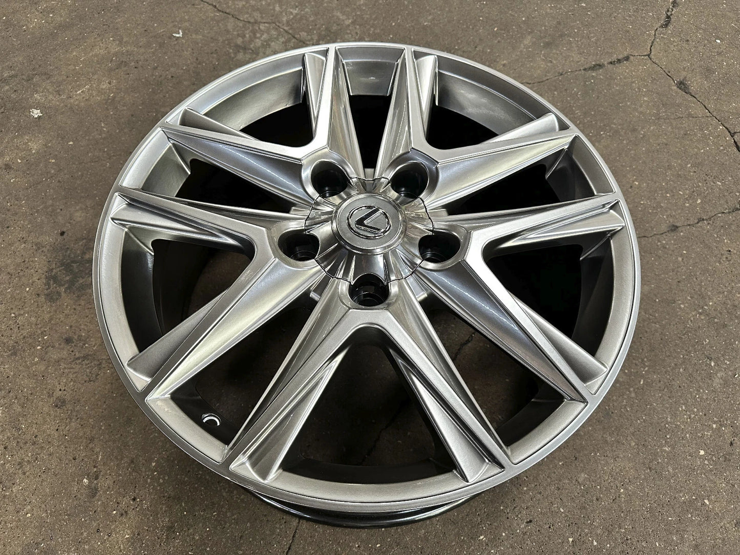 20x8.5" LEXUS LX Hyper Black Wheels (5x150) Fits TOYOTA Cygnus Sequoia Tundra