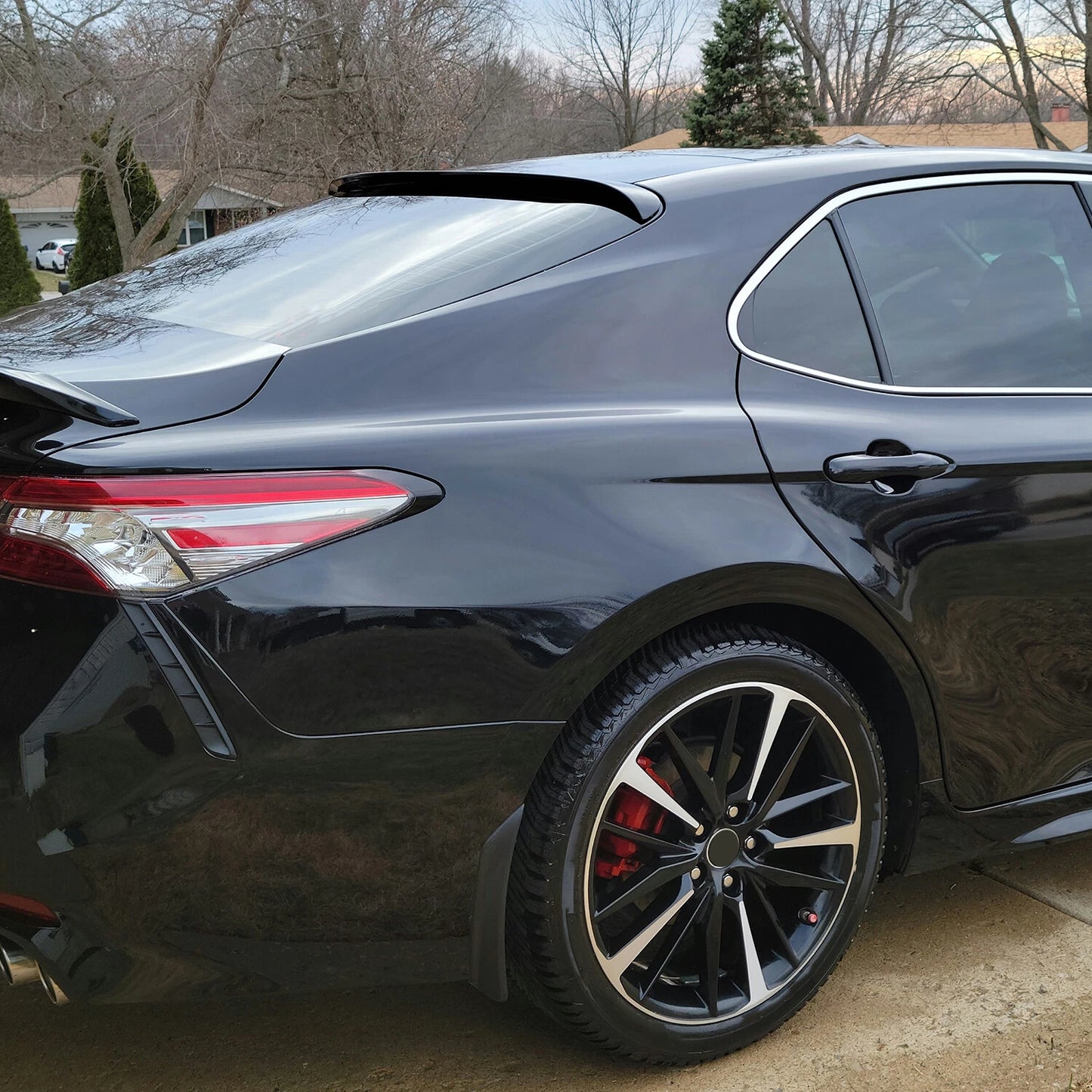 For Toyota Camry 8TH GEN LE SE XSE 2018-2024 Rear Window Roof Spoiler Wing Visor