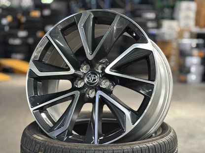 18x8" TOYOTA COROLLA SPORT Hatchback Hybrid Wheels (5x100) Fits GT86 PRIUS BRZ