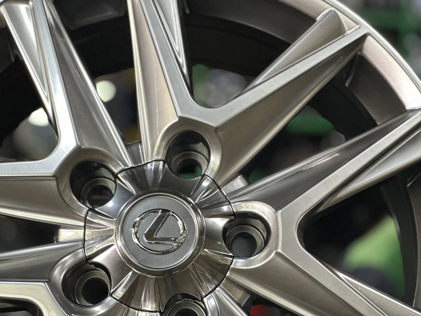 20x8.5" LEXUS LX Hyper Black Wheels (5x150) Fits TOYOTA Cygnus Sequoia Tundra