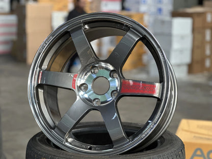 18" Staggered SMST TE37 SL Wheels (5x120) Fits BMW E90 E92 F30 F32 F10 E46 E36 Z4