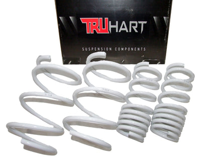 TruHart Lowering Springs 2.0"F/2.0"R for 2001-2005 Honda Civic/ 2002-2005 Si