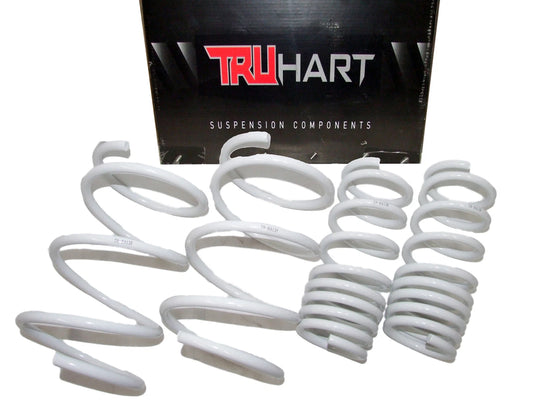 TruHart Lowering Springs 2.0"F/2.0"R for 2001-2005 Honda Civic/ 2002-2005 Si