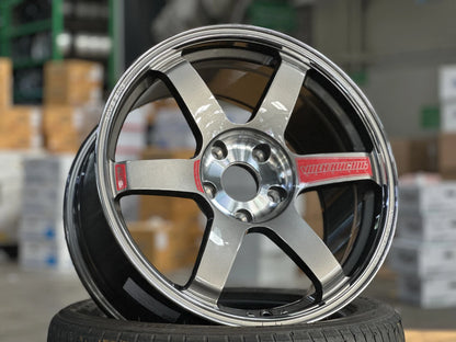 18" Staggered SMST TE37 SL Wheels (5x120) Fits BMW E90 E92 F30 F32 F10 E46 E36 Z4