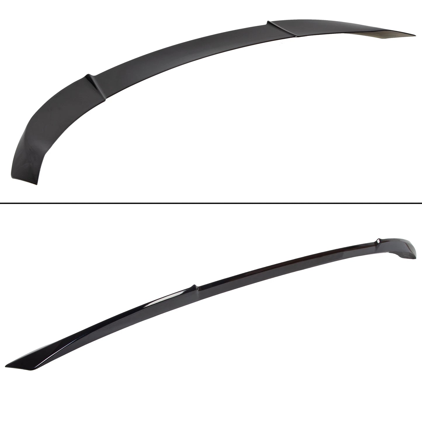 For 2018-2022 Honda Accord Sedan Rear Trunk Lip Spoiler Wing V Style Gloss Black