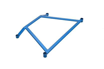 Megan Racing Race Spec Front Lower Strut H Brace Bracket For 02-06 Acura RSX DC5 - Blue - SB-HB01B