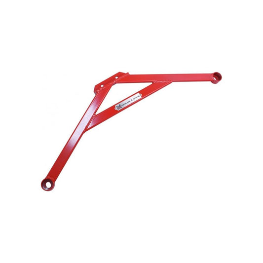 Megan Racing Front Lower Red Subframe H-Bracket Brace Bar For 03-18 Corolla 4Dr