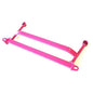 Megan Racing Front Lower Pink Subframe H-Bracket Brace Bar For 02-07 Impreza WRX Sti - SB-HBWRX