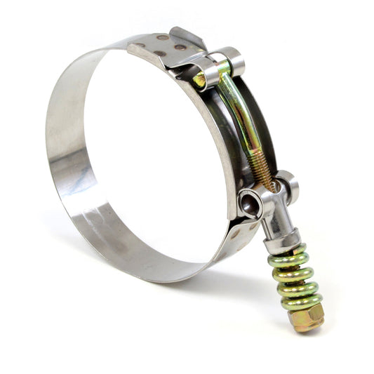 HPS Stainless Steel Spring Loaded T-Bolt Clamp Size 188 for 6.5 inch ID hose - Effective Size: 6.75 inch-7.06 inch