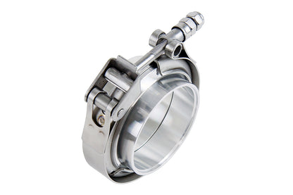 HPS Stainless Steel 2" V Band Clamp Kit, Aluminum Flanges, NBR O-Ring, Quick Release
